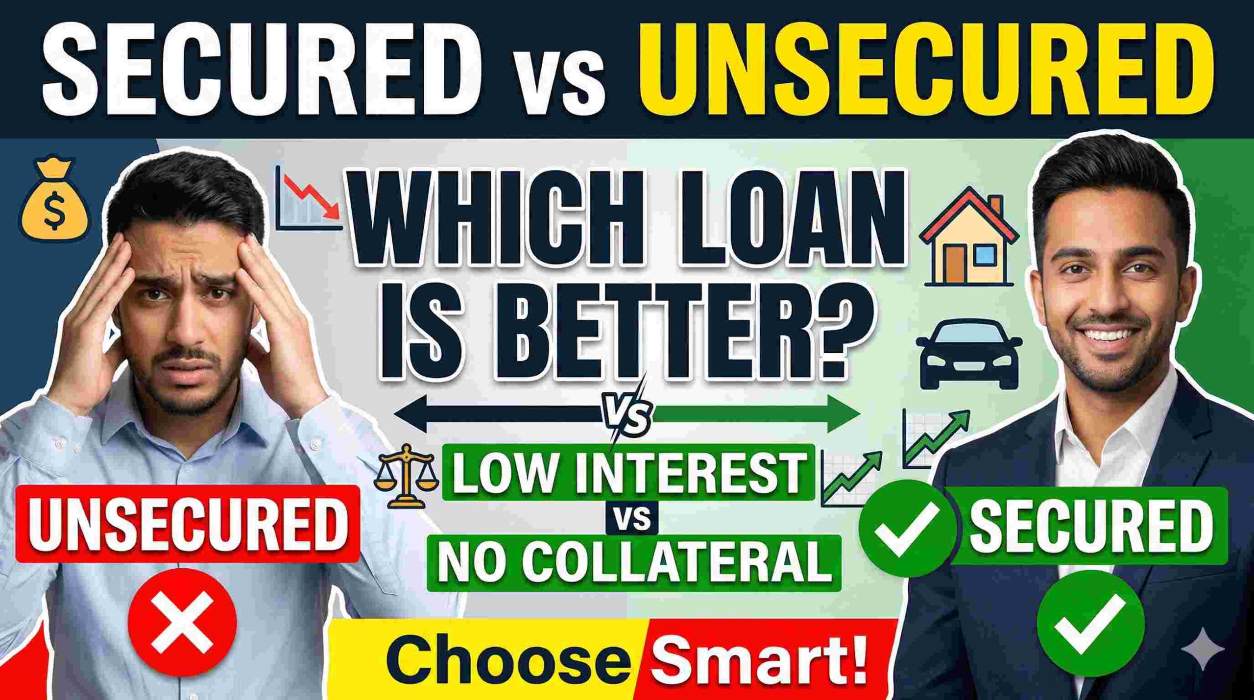 Unsecured vs. Secured Personal Loans